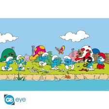 DIE SCHLÜMPFE   Poster Maxi 91,5x61   GRUPPE