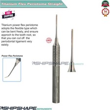 Titanium Flex Dental Implant Periotome Flexible Root Tooth Extraction Instrument