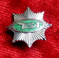 BSA   Star Motorcycle Enamel Lapel Pin Badge Made in England