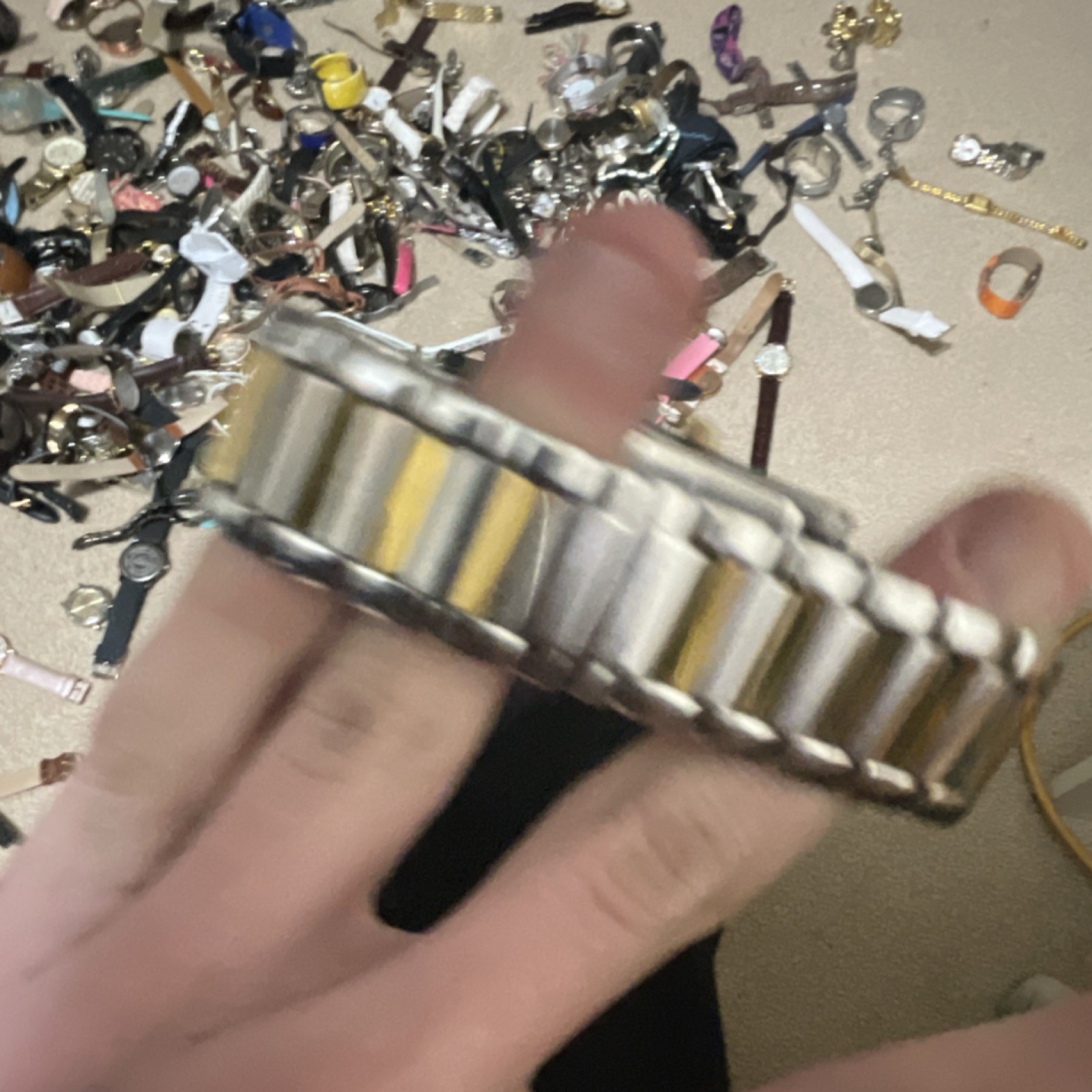 Bulova Men's Rectangular Silver Analog Wristwatch… - image 5