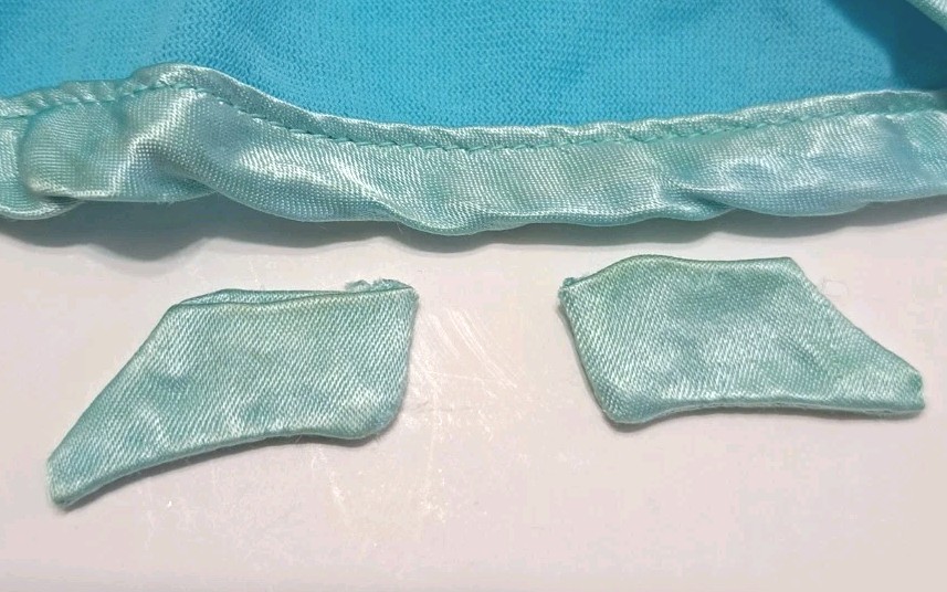 SAOLA Vintage Barbie Satin Slumber #3414 vestaglia e pantofole solo 1971