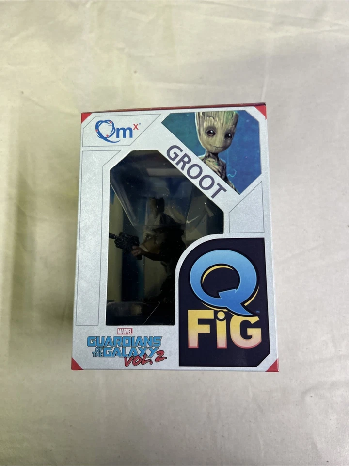 Rocket and Groot Marvel Guardianes de la Galaxia Vol. 2 figuras de acción QFig Foto 4 de 4