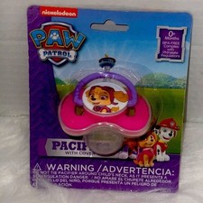 Paw Patrol Skye Pink Purple Pacifier with Cover 0 Months BPA Free PP58011