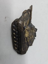 Vintage Rare Military Tank Belt Buckle Army Armor Metal B10