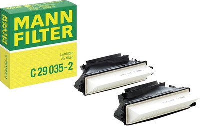 MANN-FILTER C 29 035-2 Luftfilter (2Er Set) - Für Pkw + Transporter