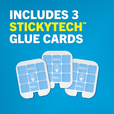 Home SH503 Trap Refill Pack of Glue Cards for SH502 Indoor Fly Trap, Official...