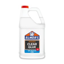 Elmer's Clear Liquid School Glue, 1 Gallon, Washable, 1 Premium