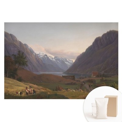 Non-Woven XXL Wallpaper 3D Effect Bedroom A Peaceful, Harmonious Landscape