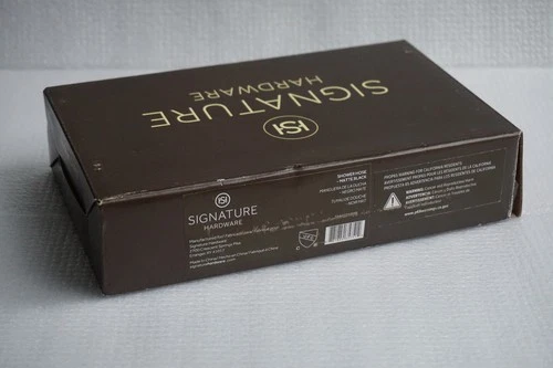 Signature Hardware SHH1010MB 60" Stretchable Hand Shower Hose - Matte Black New - Picture 7 of 11