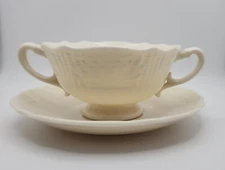 Lenox "WASHINGTON WAKEFIELD" Bouillon Cup & Saucer Fine Bone China 1927