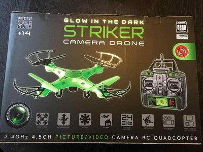 glow in the dark striker x drone