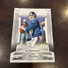 2009 Playoff Prestige - #63 Eli Manning