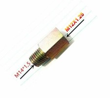 Hydraulic Metric Fitting M14 M14X1.5 Male to M12 M12X1.25 Female Adapter 