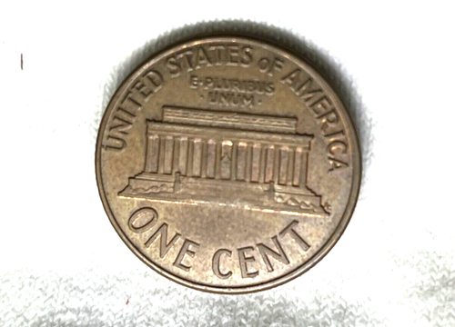 1961 d penny error faded 1 on date ex. fine - Picture 2 of 2