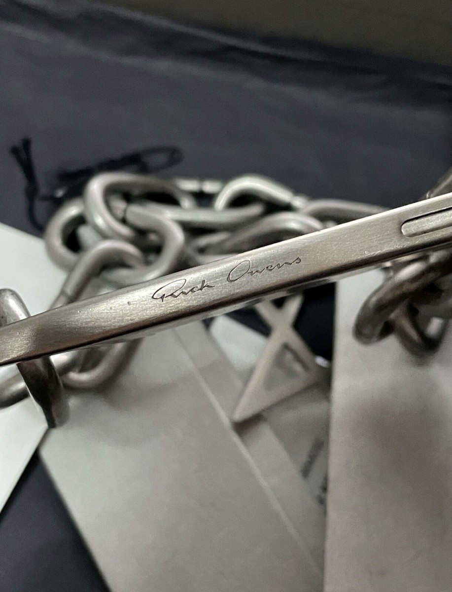 Rick Owens Pentagram Chain - Summer 2020 | eBay