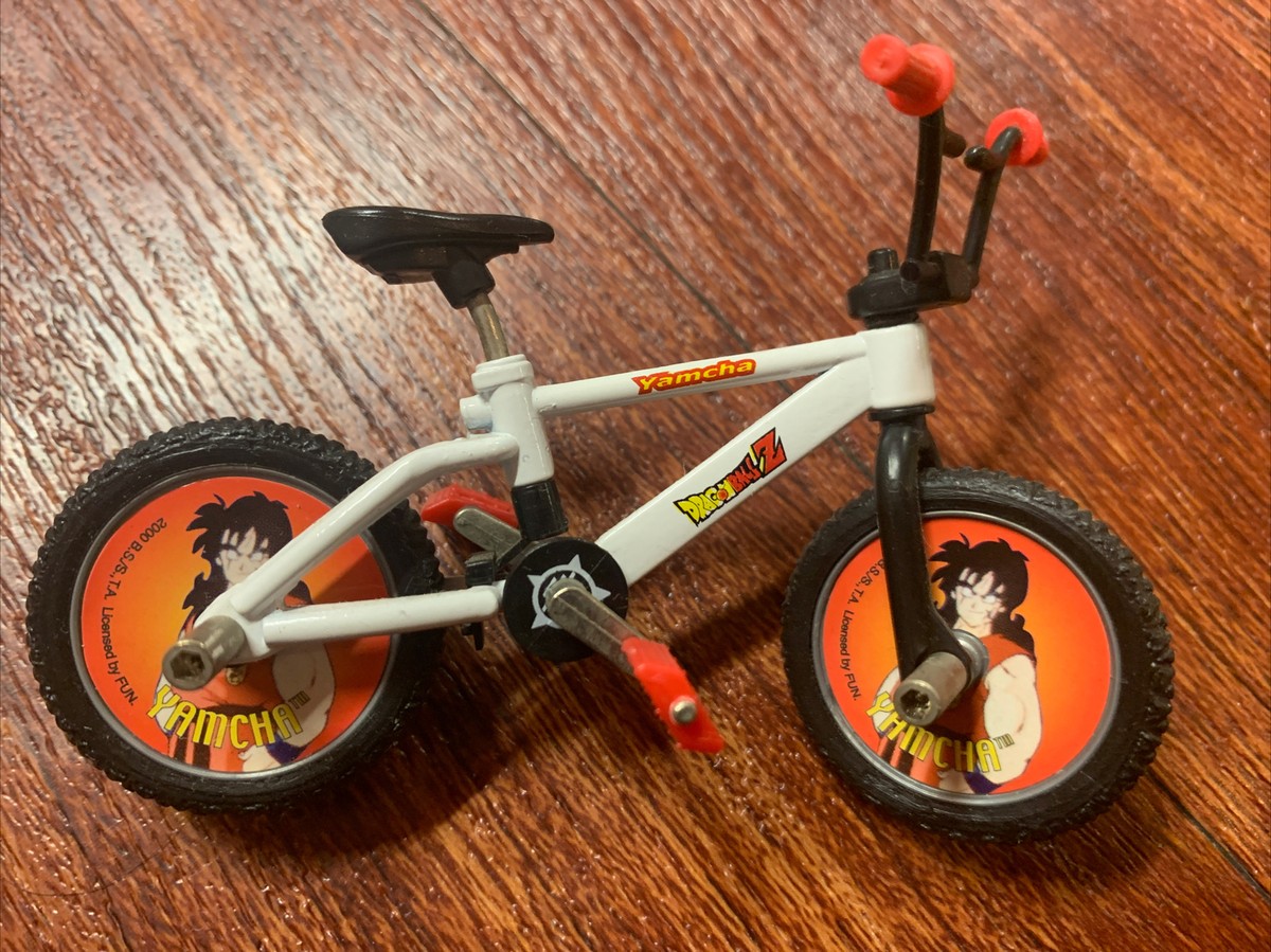 Dragon Ball Z, Flick Trix Finger Bikes 2000, Set Of 4 DBZ BMX Goku
