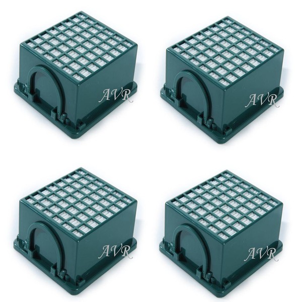 4 Stk Mikrofilter Hepa H12 Geeignet FüR Vorwerk Kobold 130 + 131-image