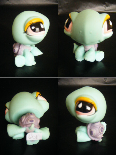 Figurine Tortue 601 Littlest Pet Shop Hasbro - Occasion, Animaux Marins
