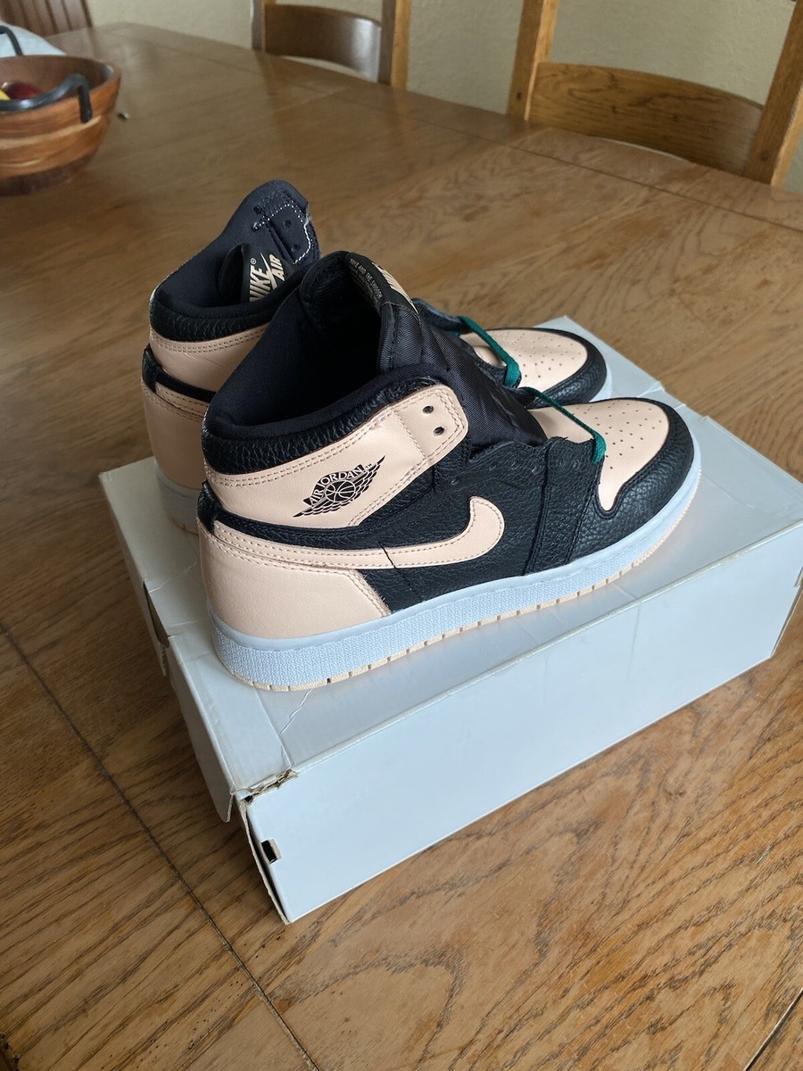 Pre-Owned Nike Air Jordan 1 Retro High OG GS Size 5.5Y Crimson