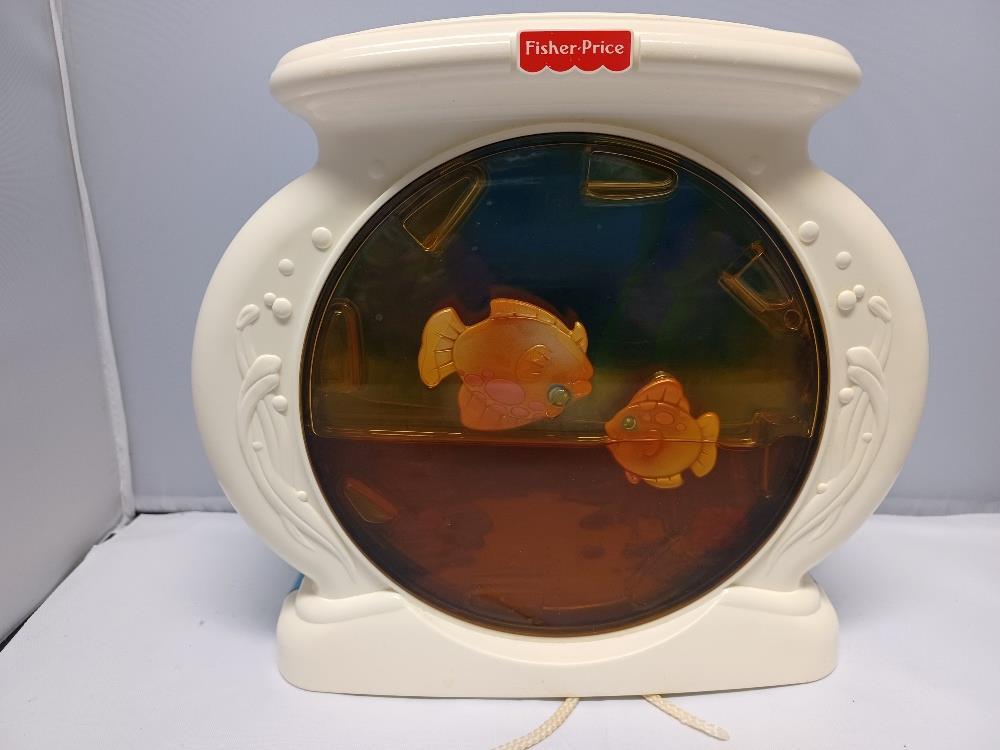 Fisher Price Peaceful Planet Aquarium Crib Soother Vintage 1999