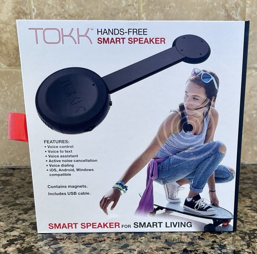 TOKK Hands-Free Bluetooth Sync Smart Speaker, Voice Assistant Black NEW - 第 4/6 張圖片