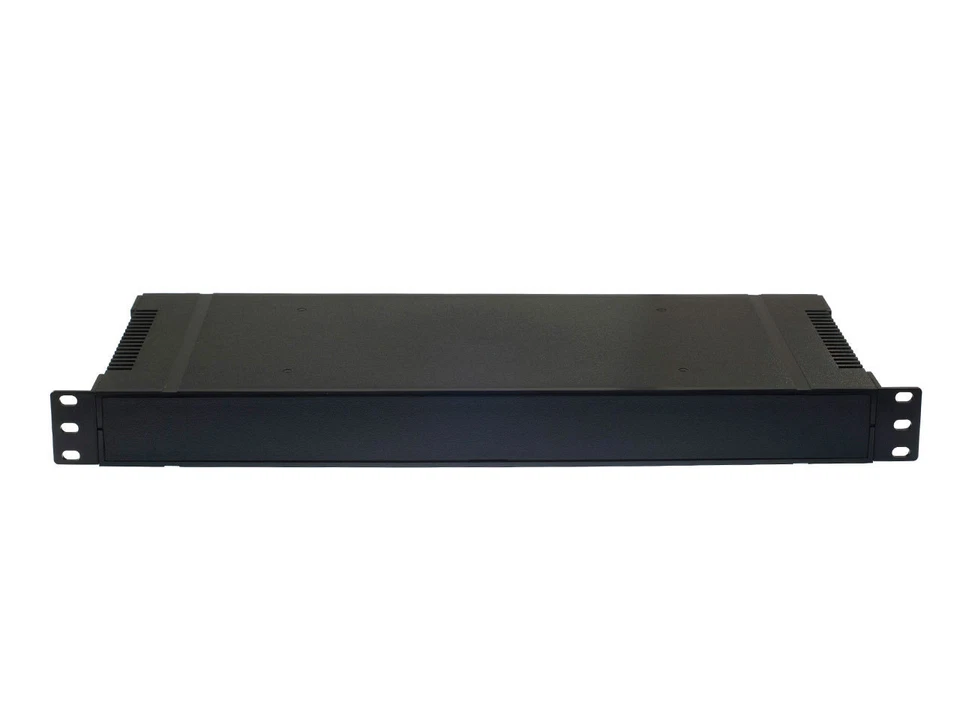 G17081UBK 19-Inch ABS Enclosure 1U Rack Case Black Empty Enclosure Gainta - Image 2 of 4