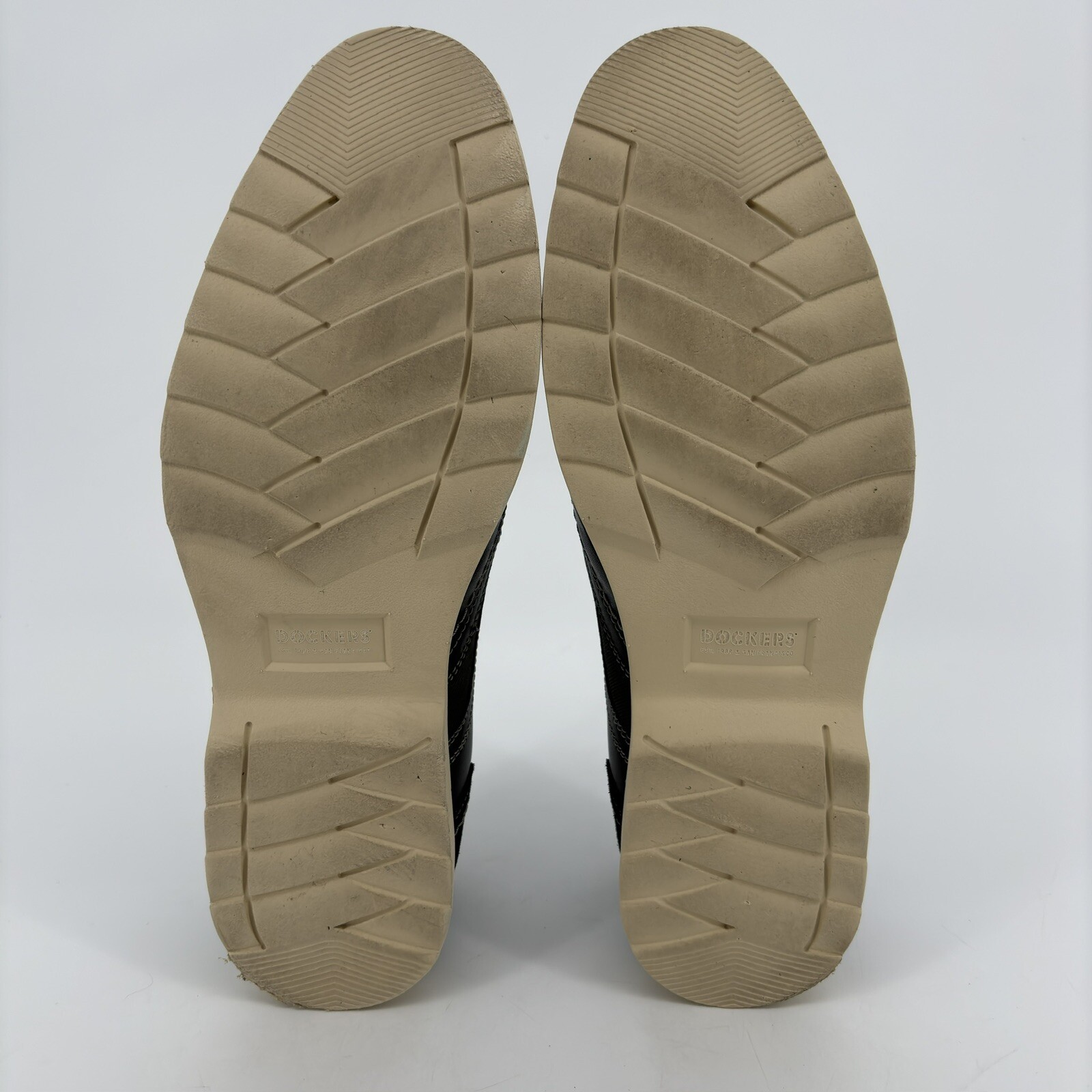 SAOLA Scarpe eleganti Oxford da uomo 10 5 M Dockers Maxwell grigio nero ala Oxford antimicrobico