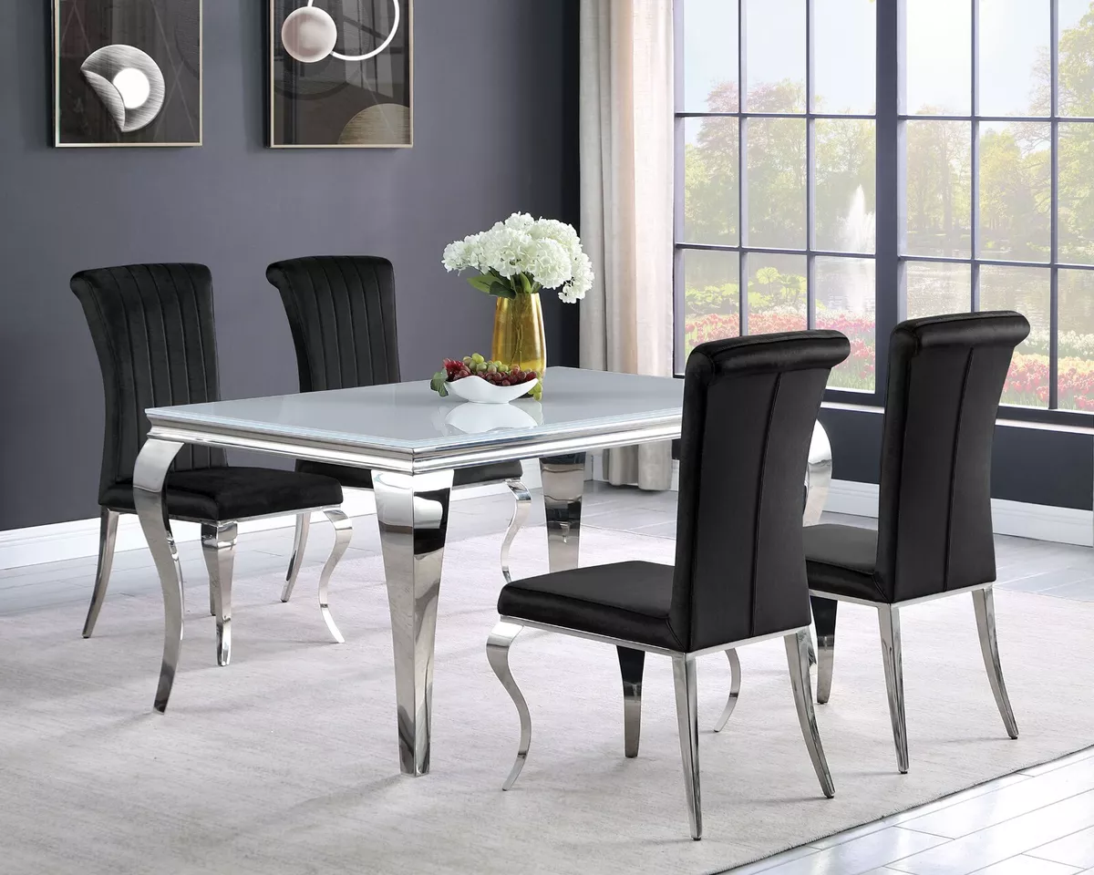 Ebay glass dining table and chairs hot sale