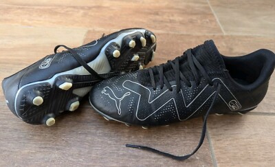 Puma Future Play FG/AG Fußballschuhe UK 5,5 schwarz (Formbolzen Gras oder 3G)