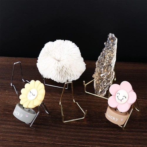 Hexagon Photography Props Mineral Holder Base Sphere Base Display Stand Rack - Picture 10 of 14