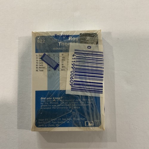 1984 Fleer Baseball Unopened Cello Pack (HOF Steve Carlton on Top)⚾️⚾️♨️♨️p - Picture 4 of 4