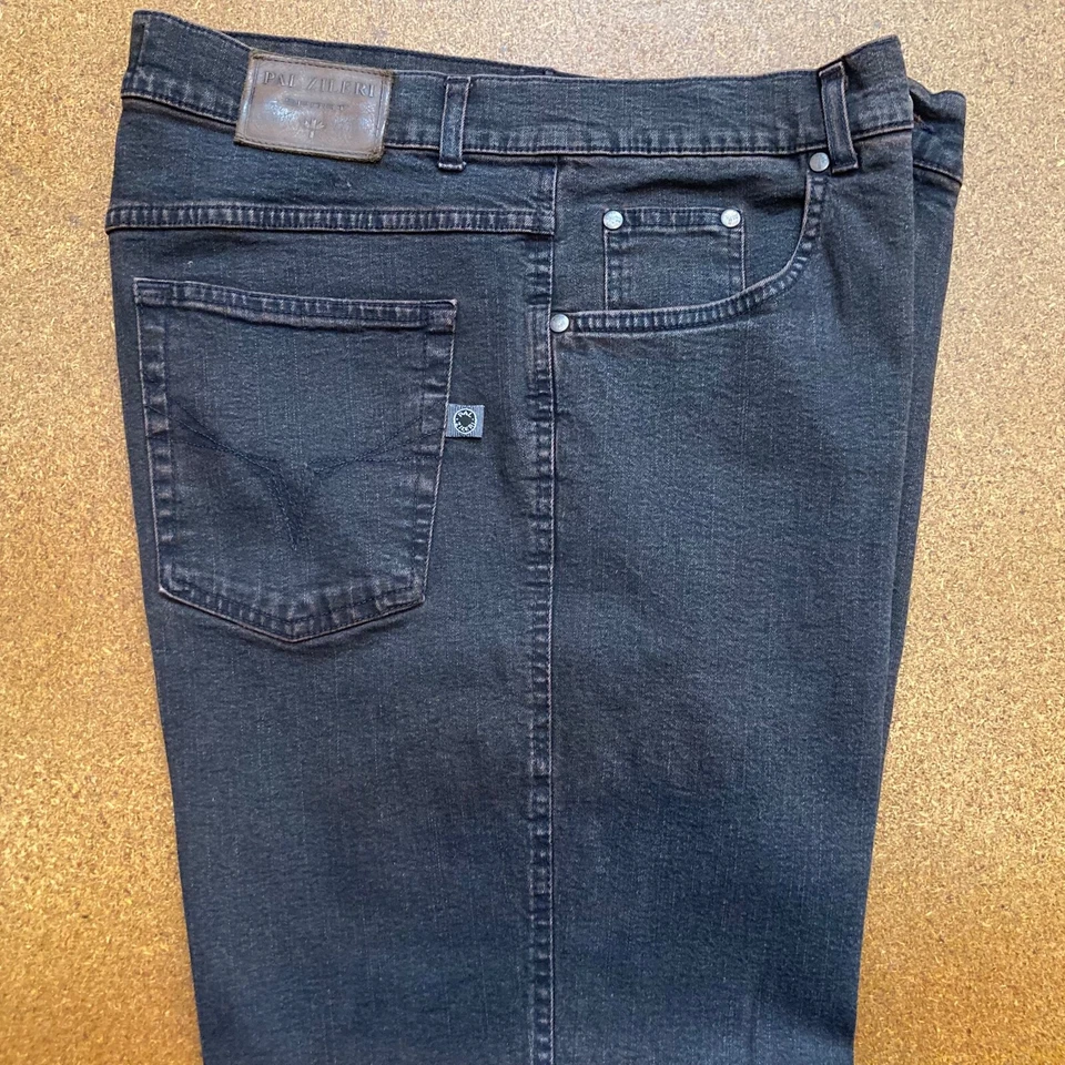 Pantalones de mezclilla Pal Zileri Sport (actual 35 X 27) diseñador Italia pierna recta (LEER) Foto 3 de 4