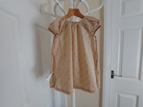 Dress “ H&M” With Sequins Beige Colour Age: Eur 80 cm,US 9-12 Months - Picture 7 of 12