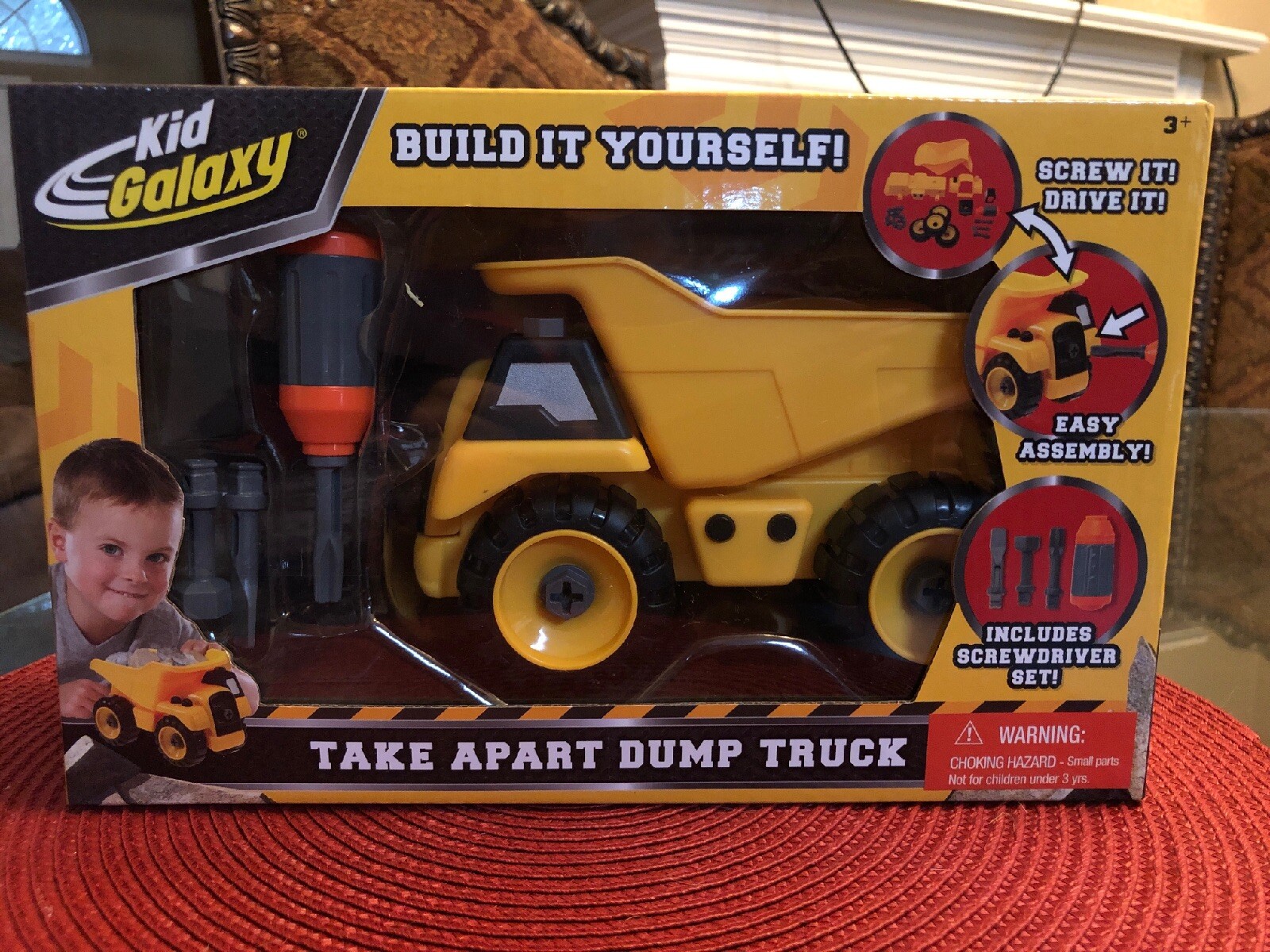 kid galaxy dump truck