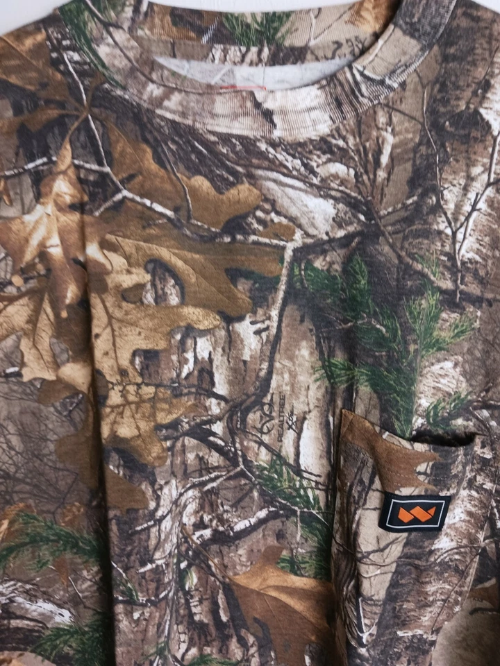 Walls Realtree Camouflage Short Sleeve Tshirt Men's Size XL - Image 3 of 4