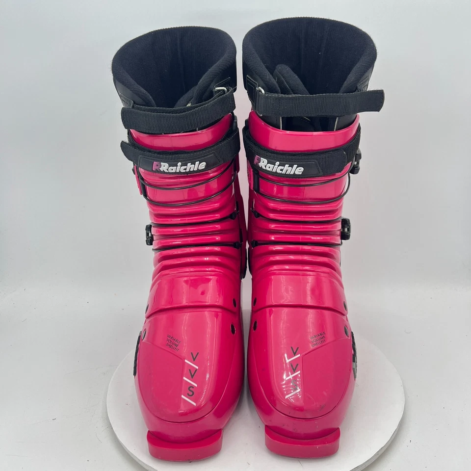 Bota de esquí Raichle Fx9 Ceramic Fit para hombre talla 12 roja negra volumen variable Shellfit Foto 2 de 4