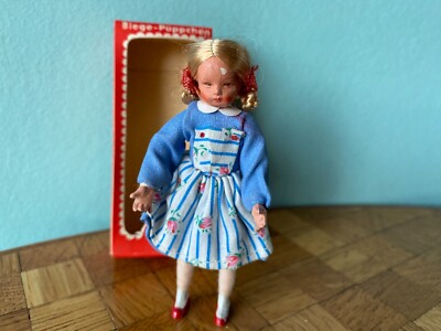 Mädchen Biegepüppchen Caco OVP Puppenhaus  Puppenstube 1:12 dollhouse doll