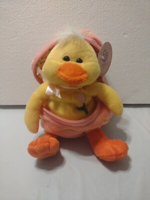 8'' Plushland 2003 March Of Dimes Harry Jr Duckling Chick Plush Egg NWT