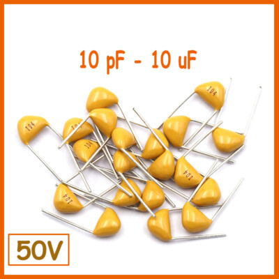 Keramik Kondensator 50V pF nF uF Multi Layer Monolithic Keramikkondensatoren