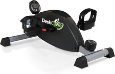 DeskCycle 2 Under Desk Bike Pedal Exerciser with Adjustable Leg - Black
