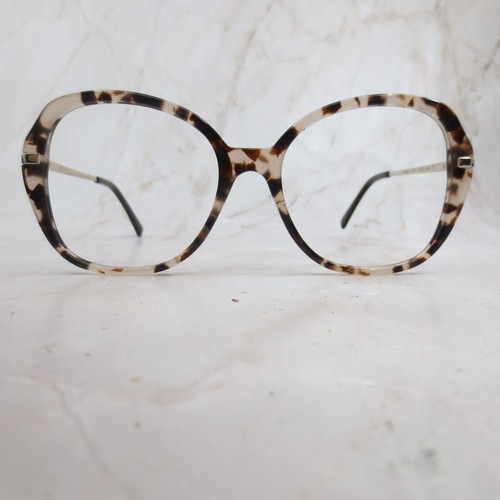 Keo Kimber NDTT Eyeglasses Frame Women Tortoise Gray Plastic Oversized 56-17-140