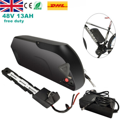 48V 13Ah TIGER SHARK Lithium E-Bike Battery Pack For E-Bike Bafang