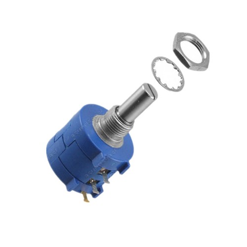 3590S Precision Wirewound Potentiometer 500R1K2K5K10K20K50K100K Ohm Pot 10Turn - Picture 16 of 16