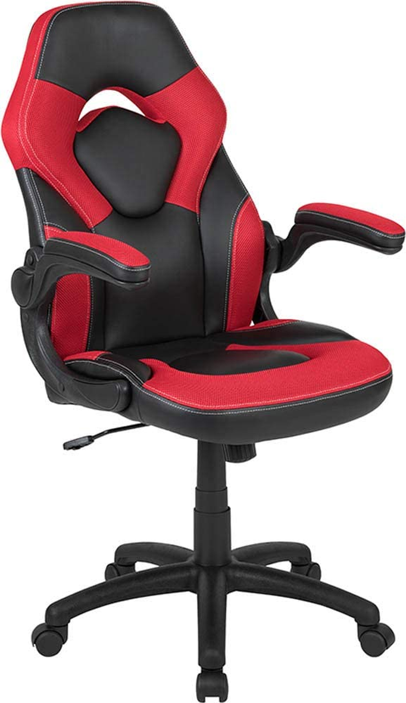 X10 Gaming Chair Racing Office Ergonomic Computer PC Adjustable Swivel Chair wit-image