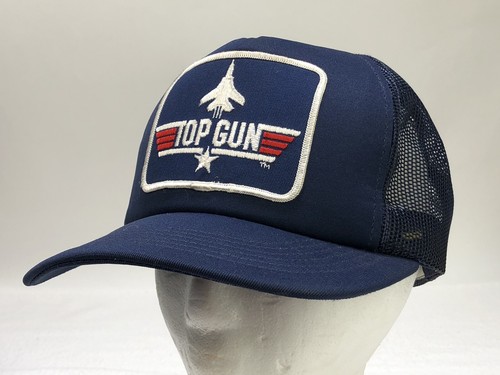 Vintage 1986 TOP GUN Snapback Trucker 