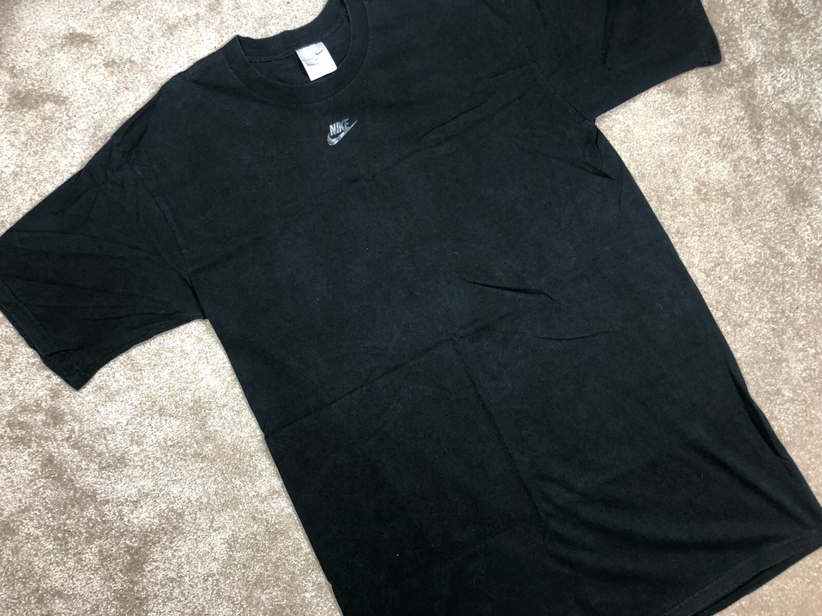 2000s Nike Center Check Essentials Basic Black Vi… - image 3