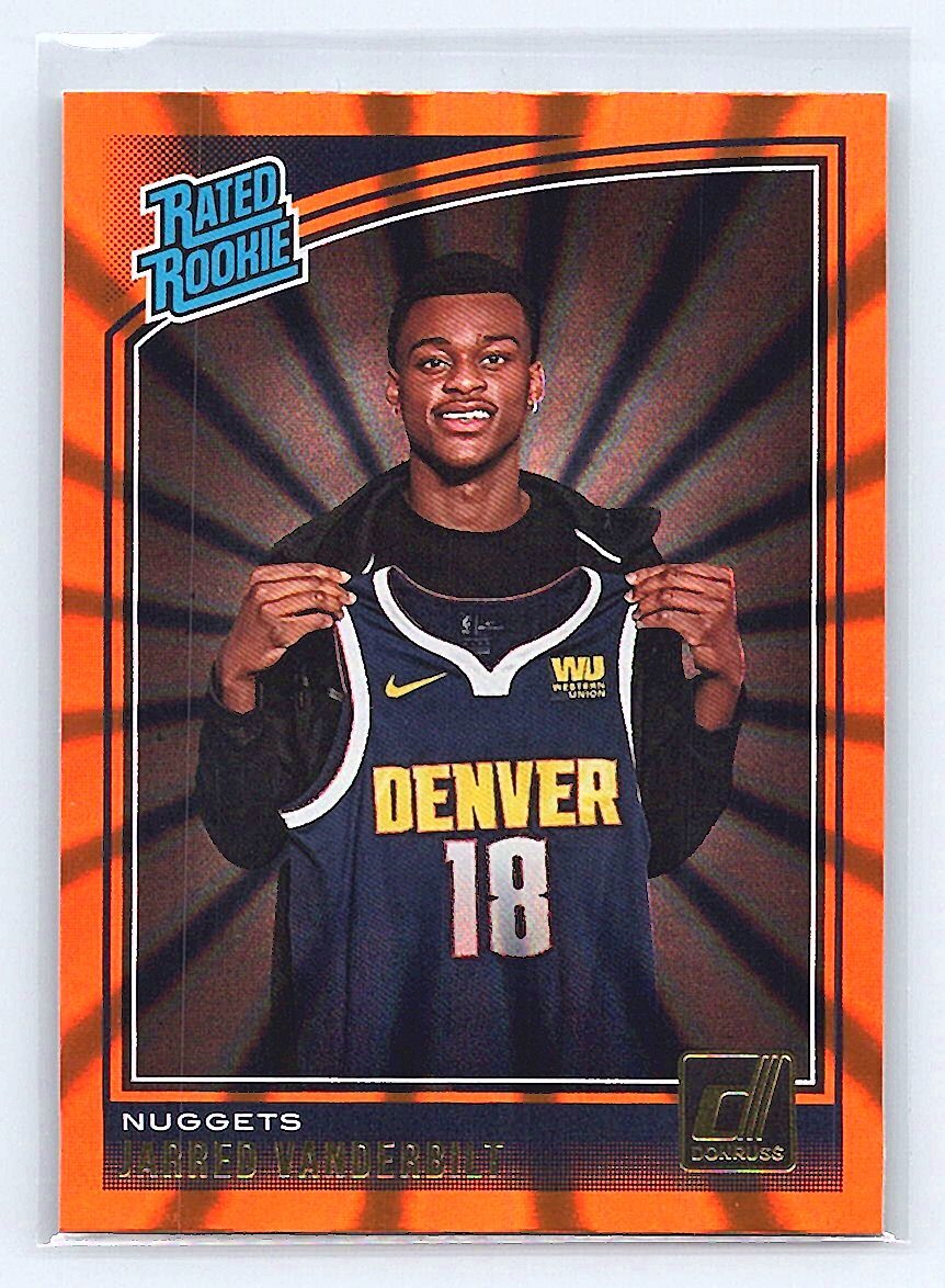 2018 Donruss Jarred Vanderbilt #151   Denver Nuggets