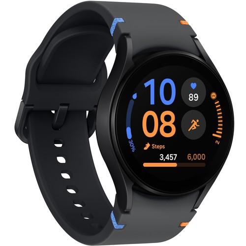 Samsung Galaxy Watch Fan Edition 40mm Bluetooth (R861) Armor Aluminium, Schwarz - Bild 2 von 7