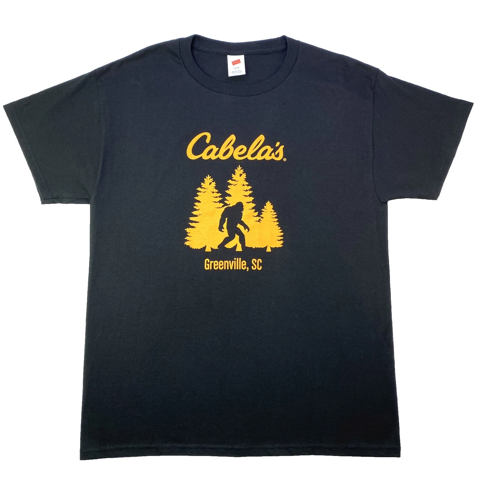 Cabela's Short Sleeve Black Shirts for Men