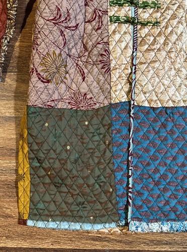 NEU MIT ETIKETT SACRED THREADS Hippie Bohemian Taschenaufnäher gefütterte JACKE MANTEL OBERTEIL S/M - Bild 6 von 18